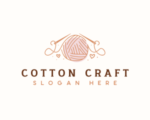 Yarn Crochet Crafts logo design