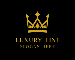 Luxury Royal Crown  logo design