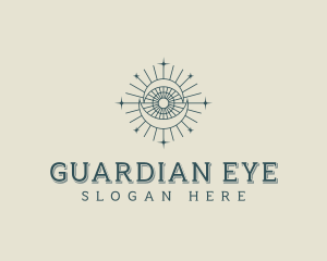 Spiritual Boho Eye logo design