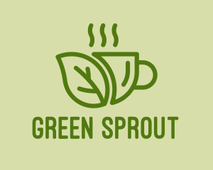 Green Coffee Drink  logo design