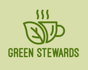 Green Coffee Drink  logo design