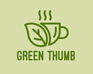 Green Coffee Drink  logo design