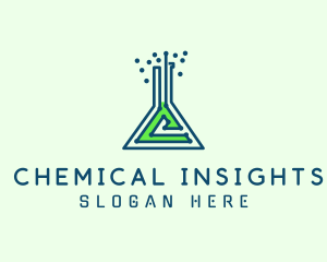 Science Laboratory Flask Letter C logo