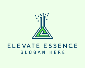 Science Laboratory Flask Letter C logo