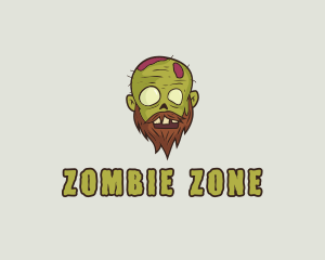 Creepy Zombie Monster logo