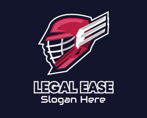 Hockey Winged Helmet logo