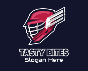 Hockey Winged Helmet logo