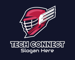 Hockey Winged Helmet logo