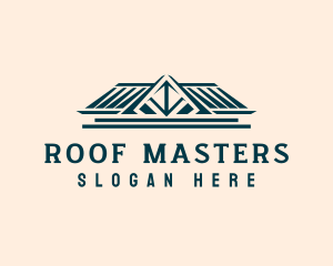 Roofing Construction Roof logo design