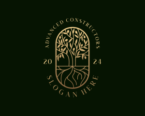 Tree Planting Horticulture logo design