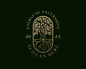 Tree Planting Horticulture logo design