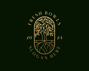 Tree Planting Horticulture logo design