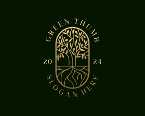 Tree Planting Horticulture logo design