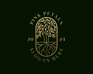 Tree Planting Horticulture logo design