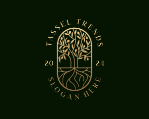 Tree Planting Horticulture logo design