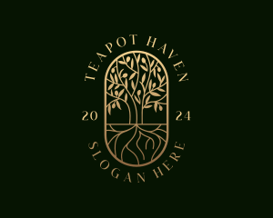 Tree Planting Horticulture logo design