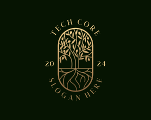 Tree Planting Horticulture logo design