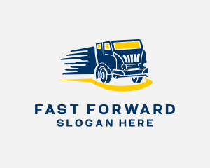 Fast Truck Logistics logo design