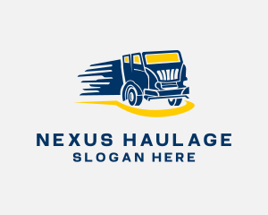 Fast Truck Logistics logo design