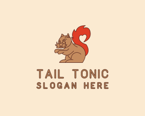 Squirrel Heart Tail logo