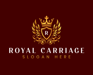 Royal Crown Crest logo design