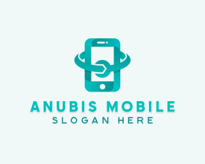 Smartphone Repair Tech logo design