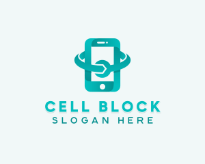 Smartphone Repair Tech logo design