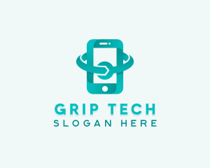 Smartphone Repair Tech logo design