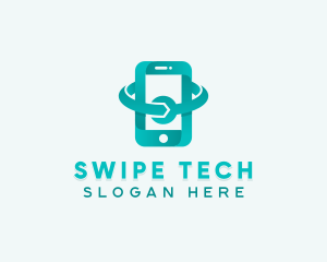 Smartphone Repair Tech logo design