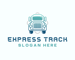 Logistics Trucking Company logo design