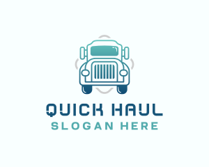 Logistics Trucking Company logo design