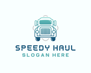 Logistics Trucking Company logo design