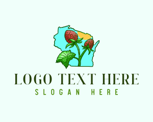 Wisconsin Flower Plant logo