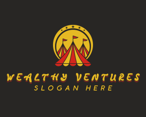 Festival Circus Tent  Logo