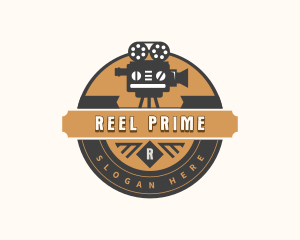 Retro Film Camera logo design