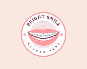 Dental Brace Smile logo design