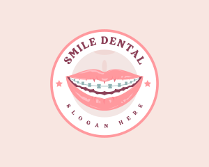 Dental Brace Smile logo design