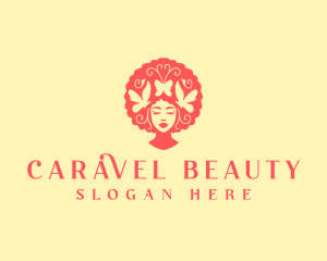 Beautiful Hairdresser Salon logo design