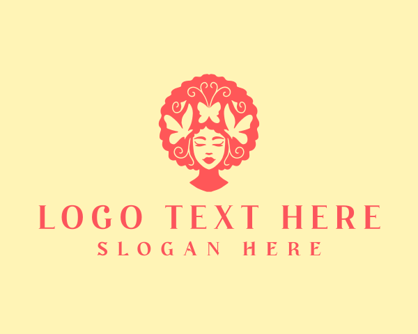 Hairdresser logo example 4