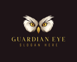 Avian Owl Eye logo design