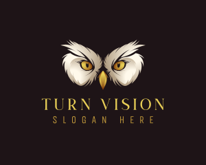 Avian Owl Eye logo design