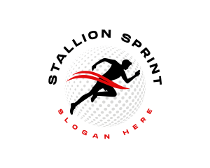 Runner Sprint Race logo design