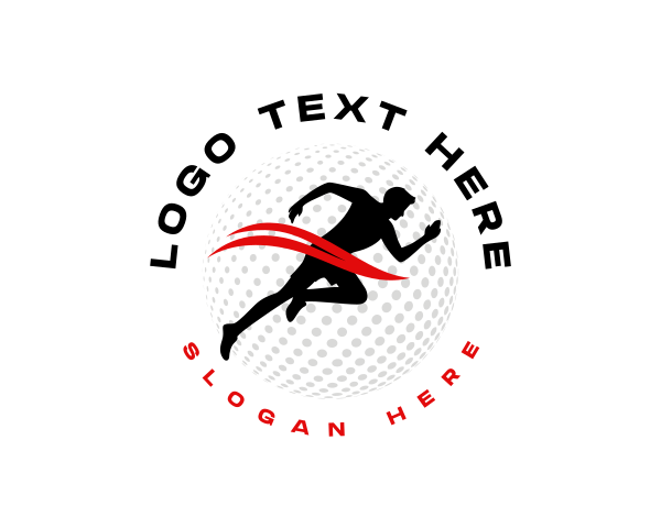 Runner logo example 4