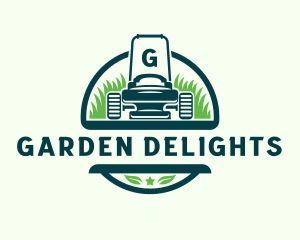 Yard Lawn Mower logo design