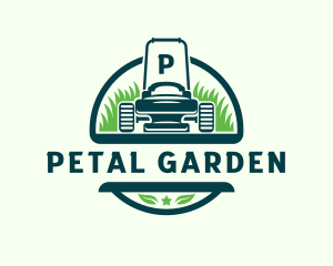 Yard Lawn Mower logo design