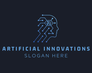 Artificial Intelligence Program logo design