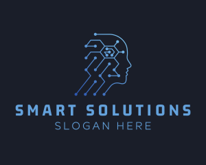 Artificial Intelligence Program logo design