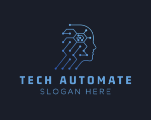 Artificial Intelligence Program logo design