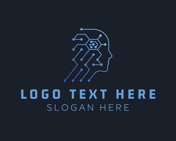 Artificial Intelligence logo example 1