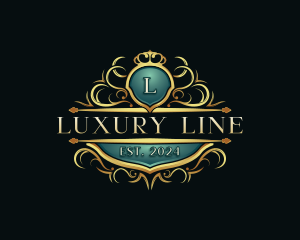 Luxury Crest Crown logo design